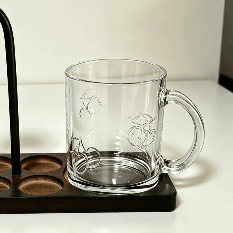 New Molds Cherry/Orange/Strawberry Fruit Glass Mugs for Drinking