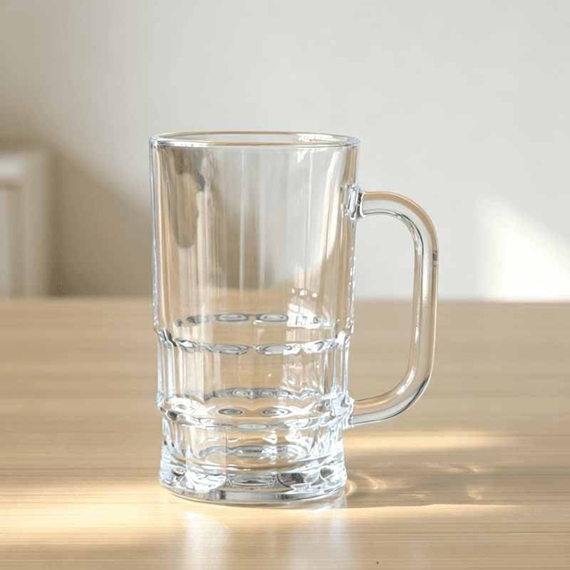 Old Fashional Beer Glass Mugs Customized Logos Available