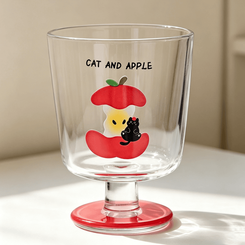 Customized Logos and Colors Ice Cream Glass Cups Juice Glass Goblets