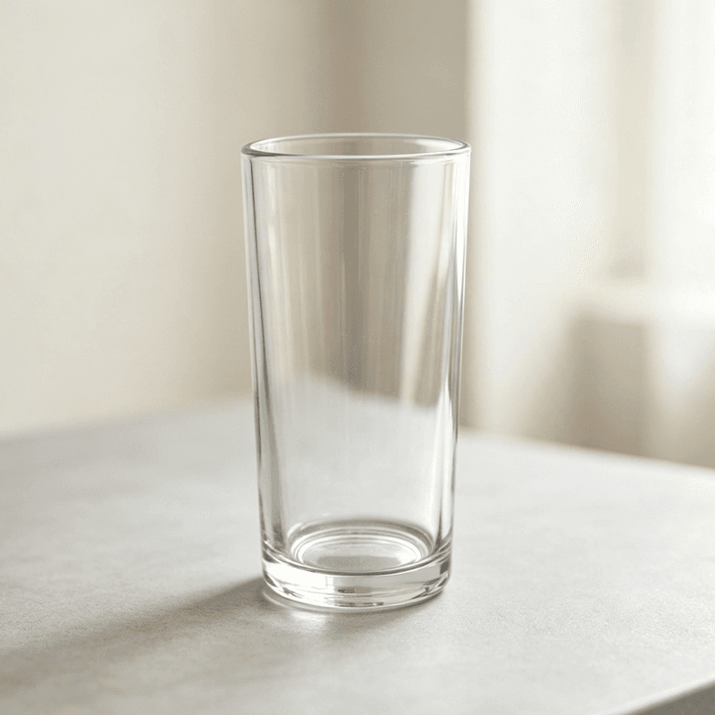 Promotional Drinking Glass Cups with 350ml Capacity