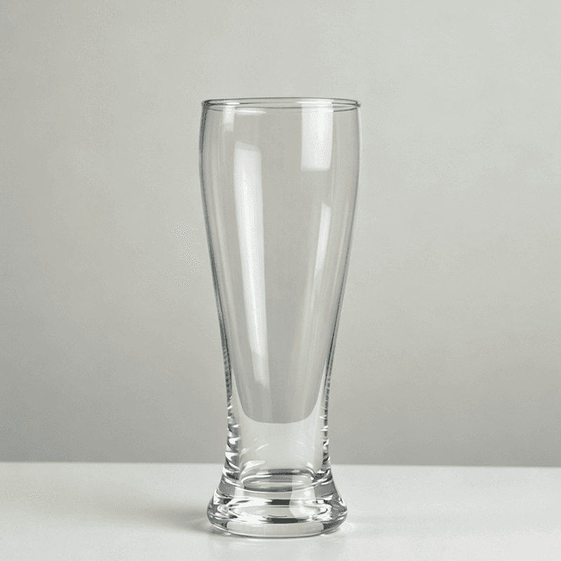 Machine Blown 350ml Pilsner Beer Glasses with Customized Logos